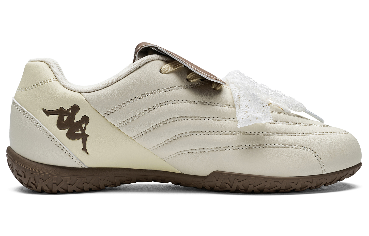 Kappa K79 Back to Back Breathable And Lightweight Racing Shoes Women's Cheese White купить в интернет-магазине Yoocart с быстрой доставкой по России.