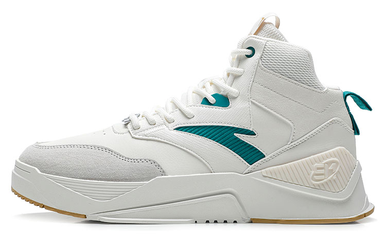 Anta Life Collection Wear-resistant And Lightweight Low-Top Skateboard Shoes Men's White Green