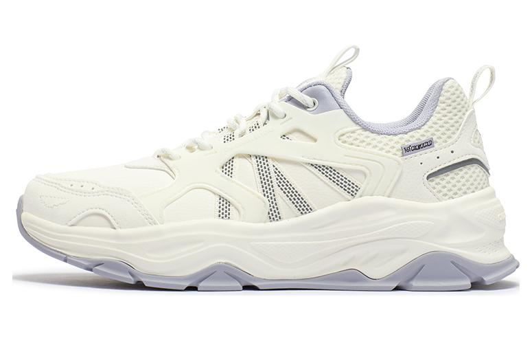 361° Shock Absorbers With Slip Resistant Features Low Top Running Shoes Women's White Purple