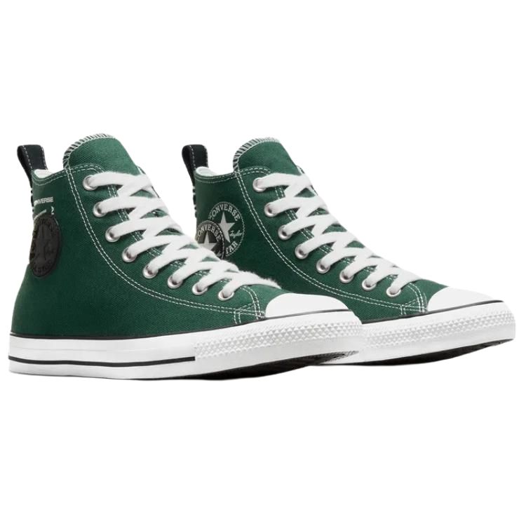 Converse All Star Anti-Slip Wear-Resistant High-Top Canvas Shoes Unisex Green купить в интернет-магазине Yoocart с быстрой доставкой по России.