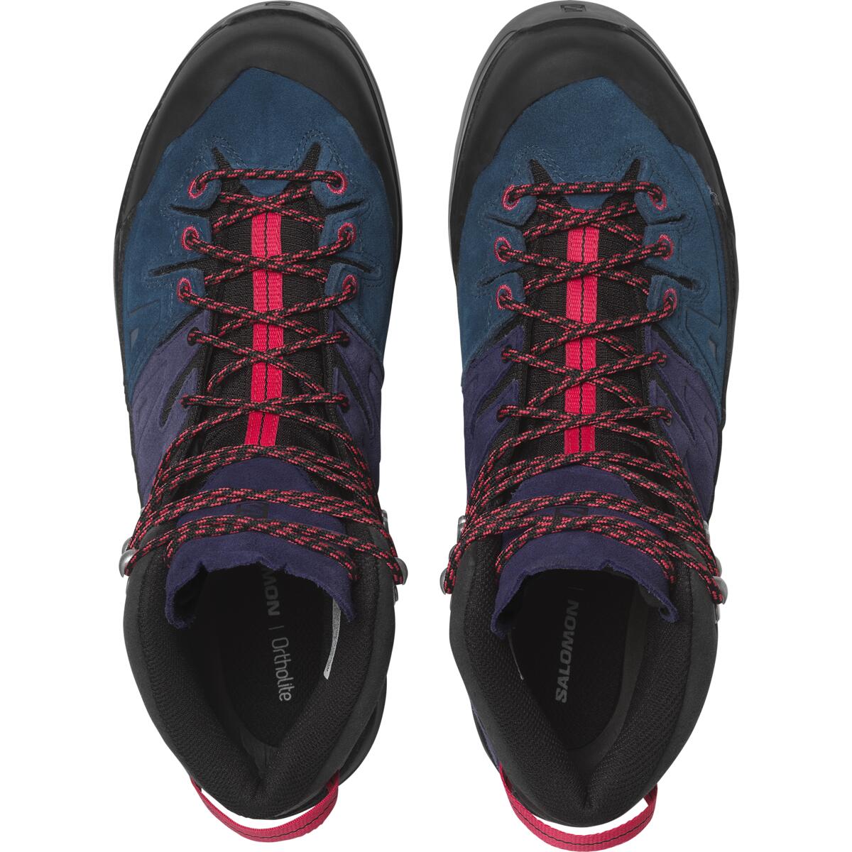 SALOMON X ALP Abrasion Resistant Support Lightweight Mid top Running Shoes Unisex Blue Purple купить в интернет-магазине Yoocart с быстрой доставкой по России.