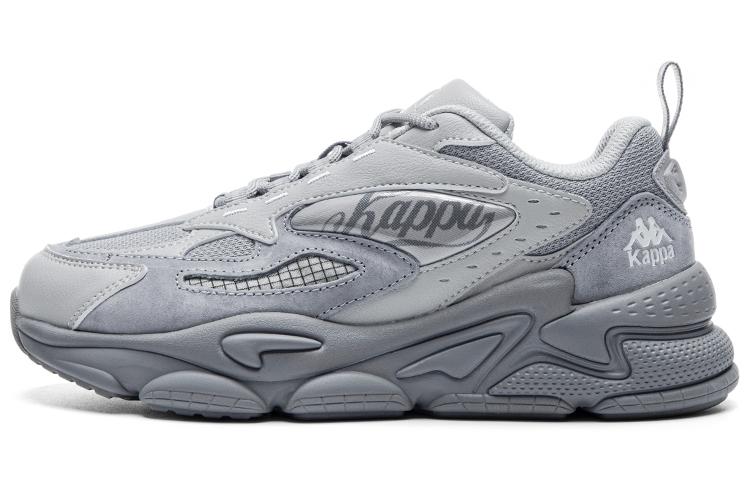 Kappa Series Chunky Sneakers Unisex Low Top Mineral Gray