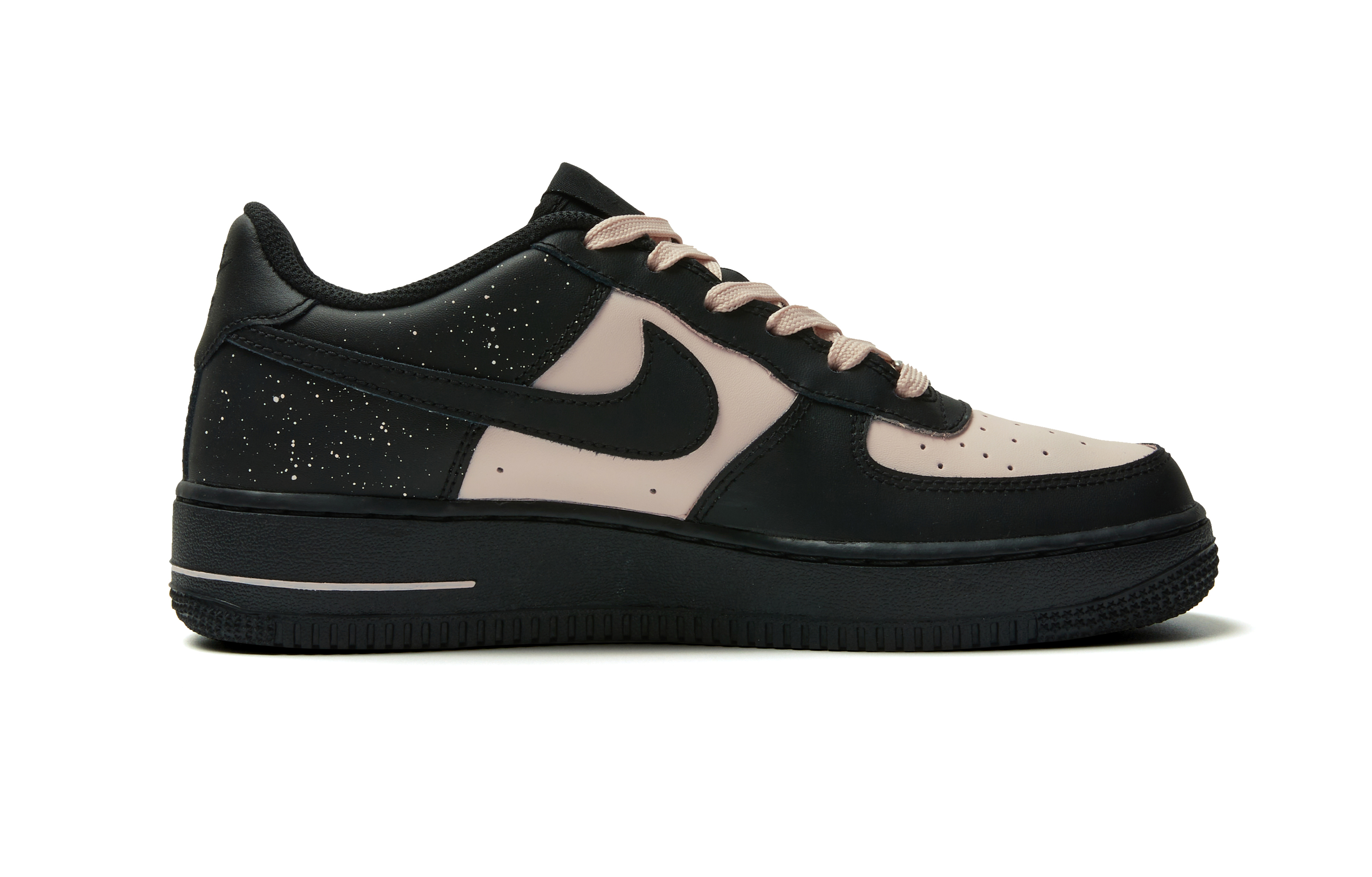 Nike Air Force 1 Anti Slip Wear Resistant Low Top Skateboard Shoes Women's Black Pink купить в интернет-магазине Yoocart с быстрой доставкой по России.