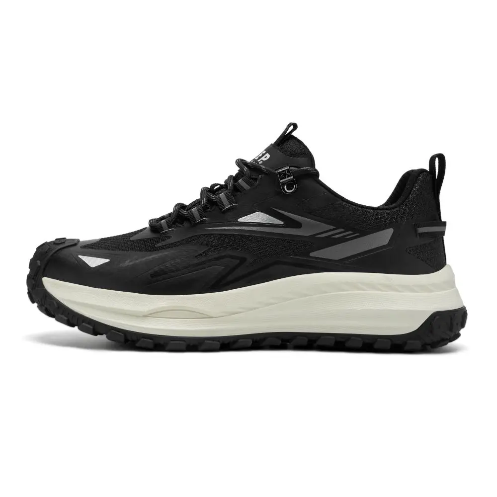 JEEP SPIRIT Low Top Running Shoes Men's Graphite Black