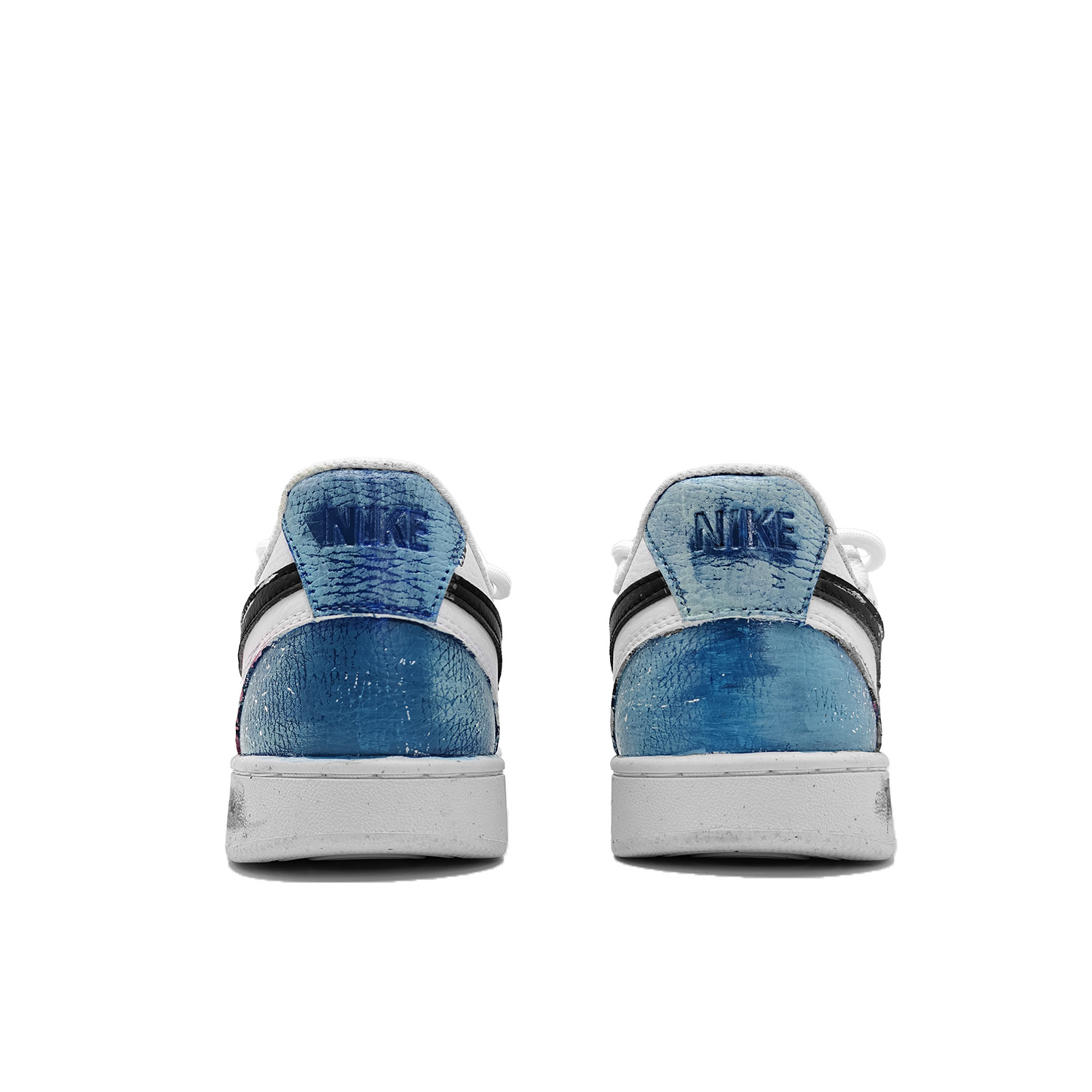 Nike Court Vision 1 Cangming's Tear Abrasion Resistant Low top Skateboard Shoes Men's Blue купить в интернет-магазине Yoocart с быстрой доставкой по России.