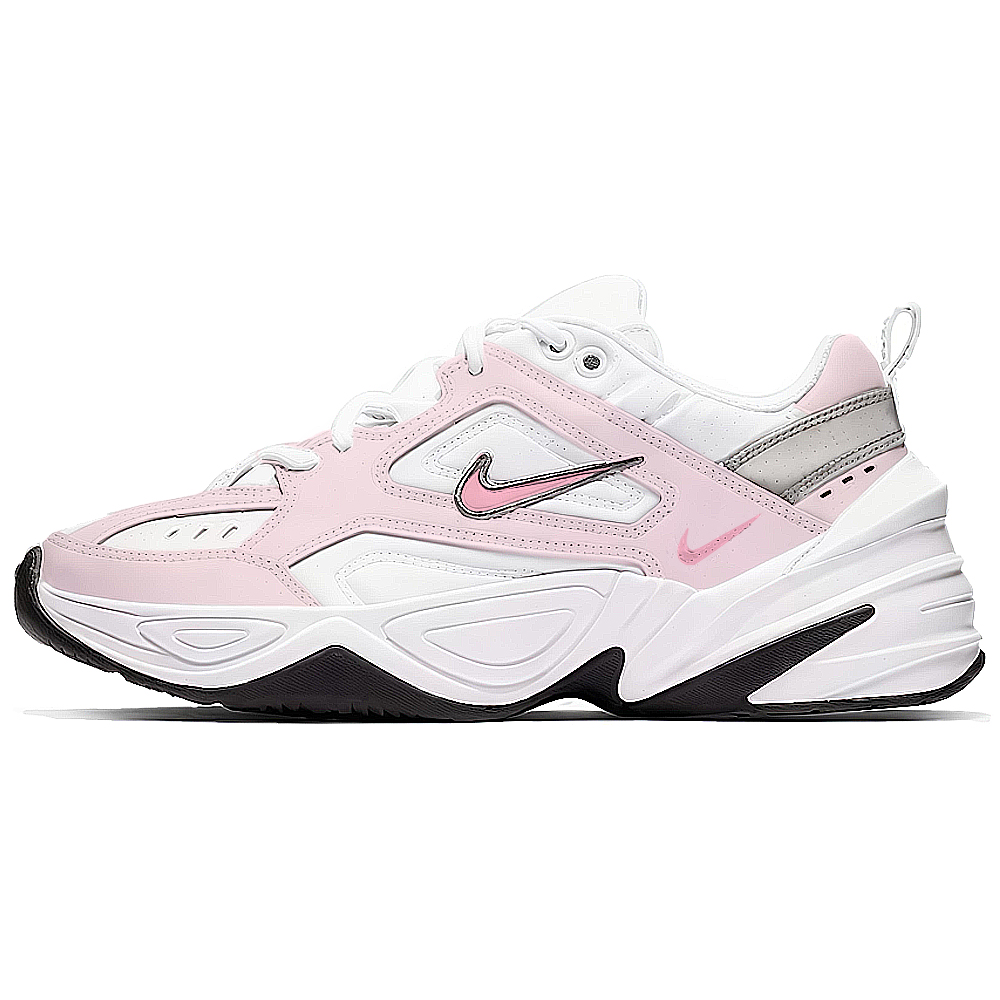 Nike M2K Tekno Abrasion Resistant Breathable Low Top Chunky Sneakers Women's Pink