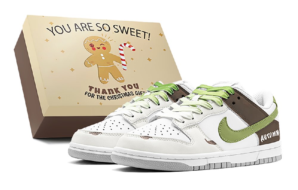 Nike Dunk Skateboard Shoes Men Low-Top White