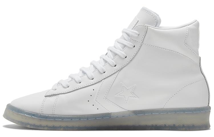 Converse Pro Leather High Black Ice White Clear