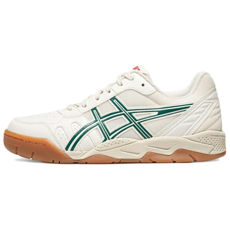 Asics GEL TWIST Abrasion Resistant Low Top Tennis Shoes Unisex White Green