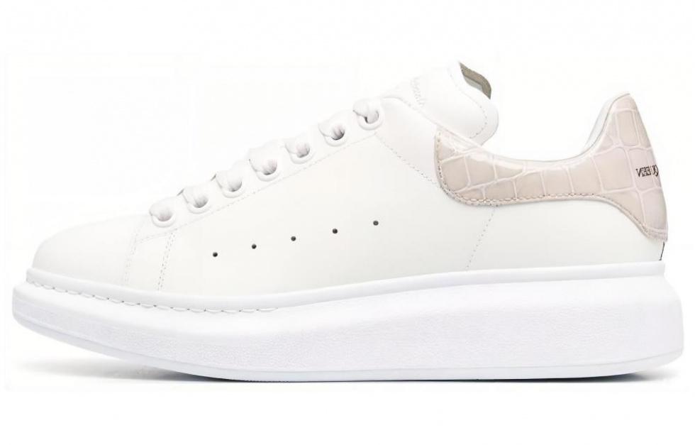 Alexander McQueen Oversized Sneaker 'White Champagne' Women's