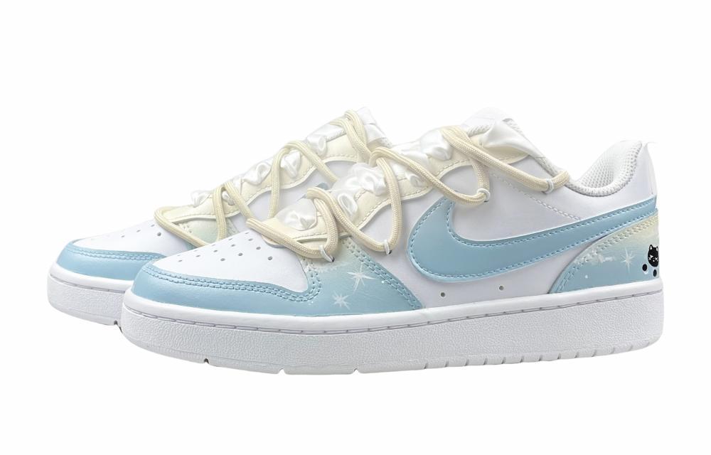 Nike Court Borough Skateboard Shoes Women's Low-Top Yellow купить в интернет-магазине Yoocart с быстрой доставкой по России.