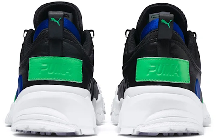 PUMA Trailfox Leather Black Green Blue купить в интернет-магазине Yoocart с быстрой доставкой по России.