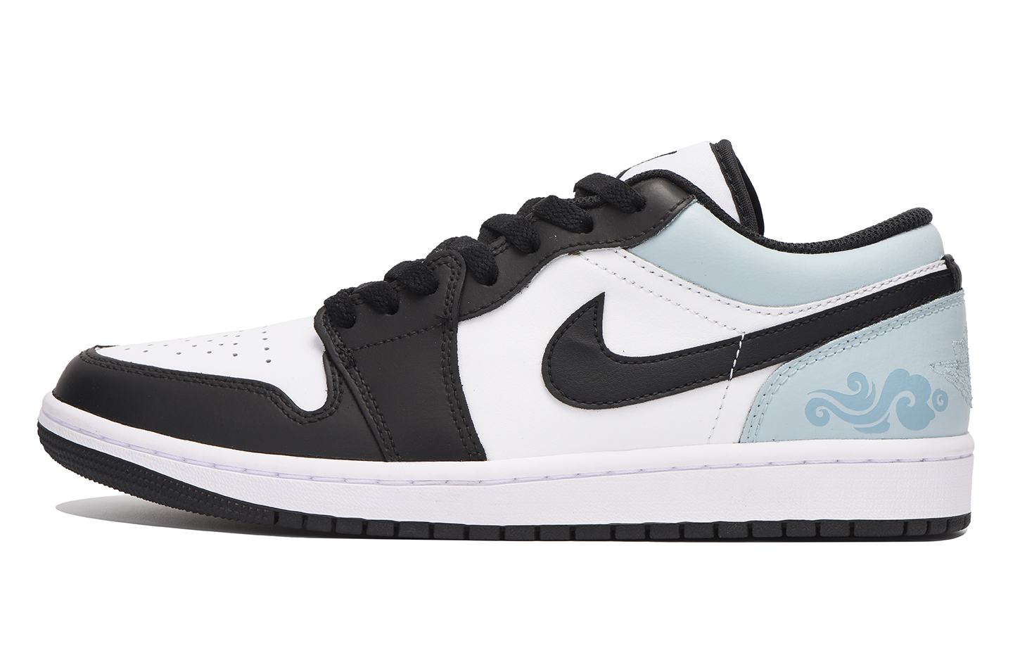 Jordan Air Jordan 1 Chestnut Low Top Vintage Basketball Shoes Men's Black Green