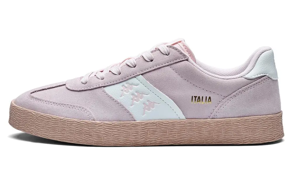 Kappa Back to Back Anti Slip Wear Resistant Low Top Skateboard Shoes Women's Light Lotus Blossom Pink