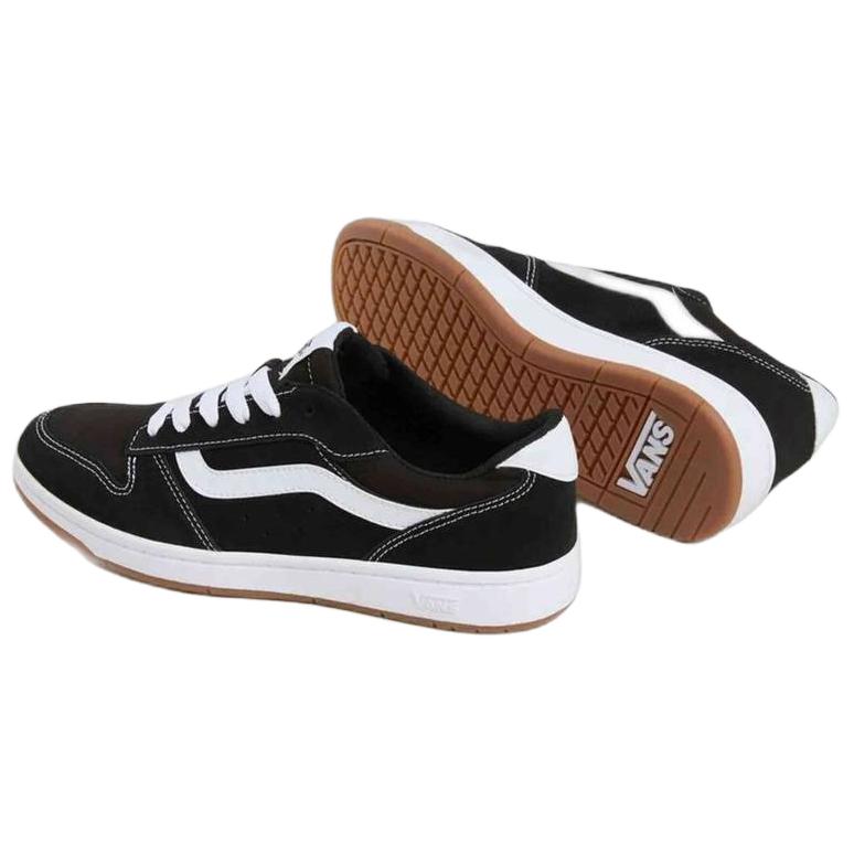 Vans Ryland LS Anti Slip Wear Resistant Low Top Skateboard Shoes Men's Black
