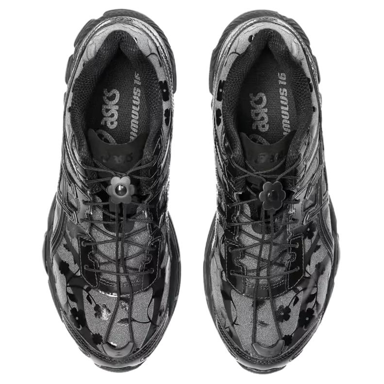 Asics Gel Cumulus 16 Abrasion Resistant Low Top Running Shoes Unisex Gray Black купить в интернет-магазине Yoocart с быстрой доставкой по России.