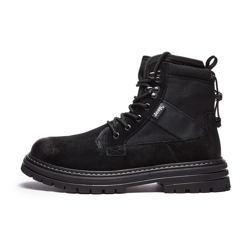 Jeep Short Martin Boot Men's Black