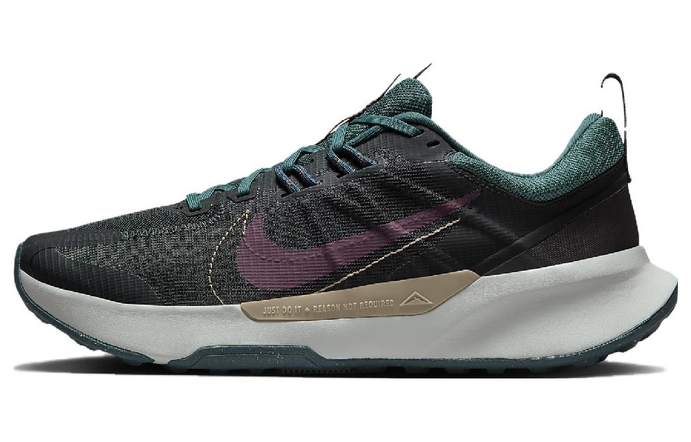 NIKE Juniper Trail Беговые кроссовки Низкие Черно-зеленые Мужские
