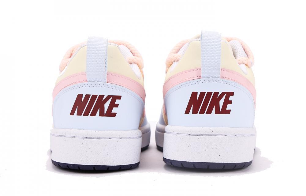 Nike Court Borough Chestnut Anti-Slip Wear-Resistant Low-Top Skateboard Shoes GS Yellow Blue купить в интернет-магазине Yoocart с быстрой доставкой по России.