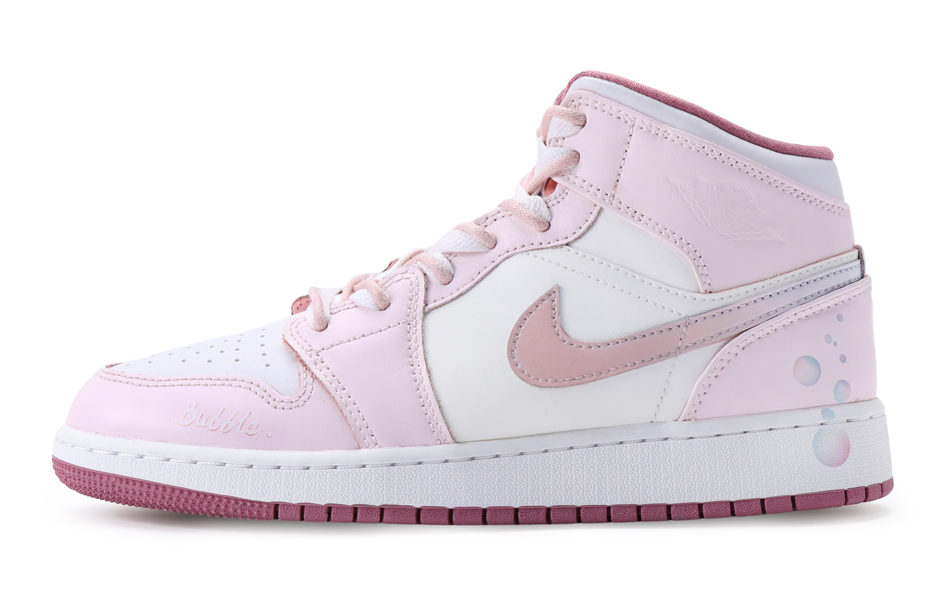 Jordan Air Jordan 1 Vintage Basketball Shoes Women's Mid top White