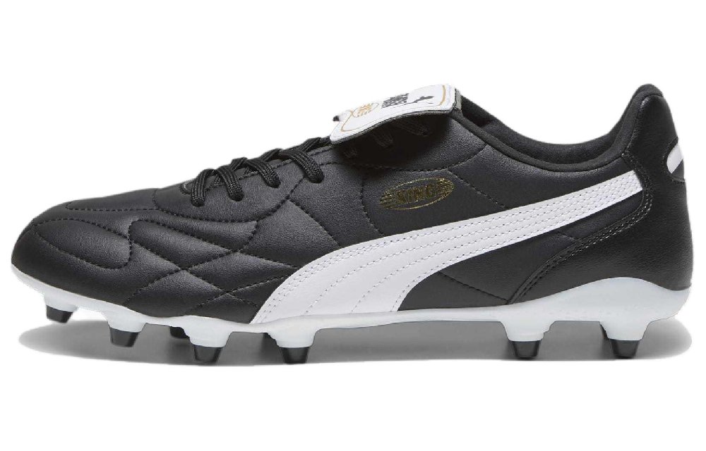 PUMA King Top Fg Football Boots 'Black White'
