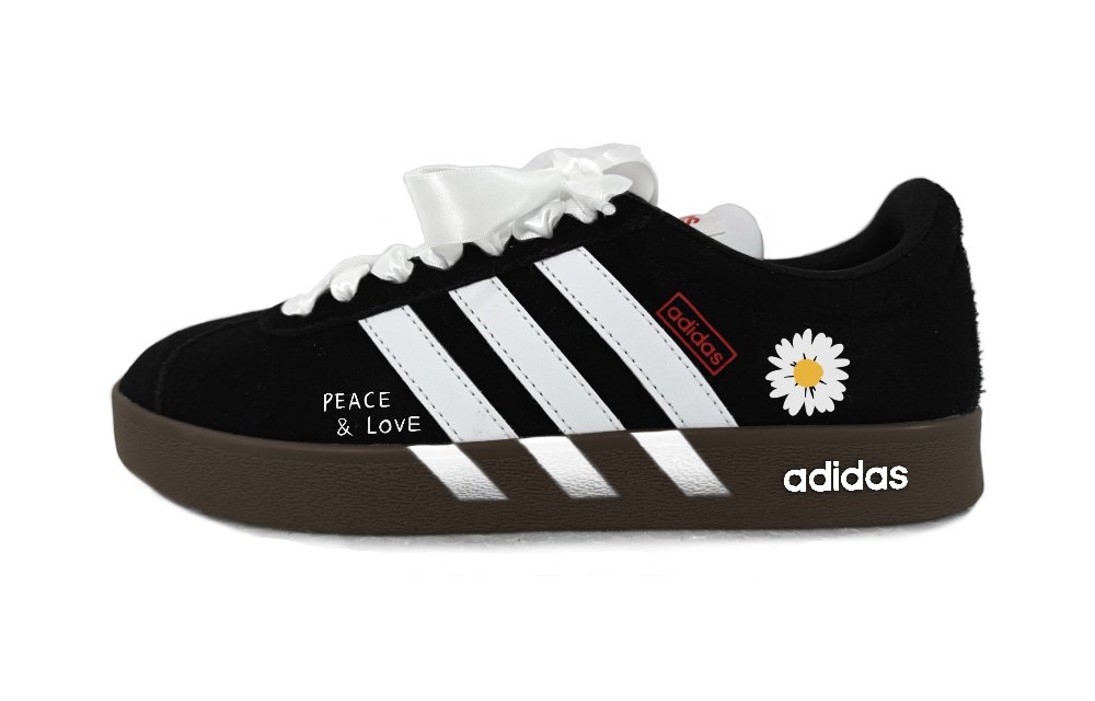 Adidas Neo VL Court 2.0 Skateboard Shoes Unisex Low top White