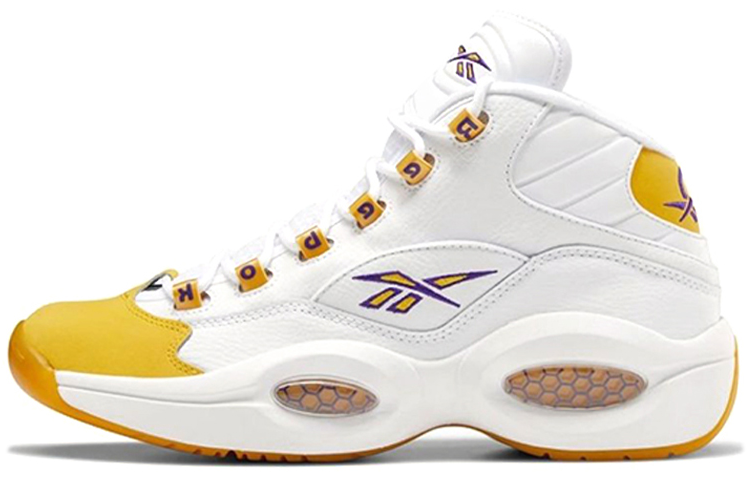Reebok Question Mid 'Yellow Toe Kobe' Sneakers