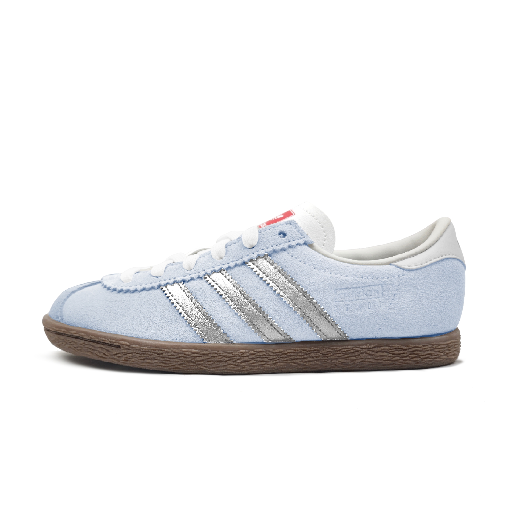 Adidas Neo Ice Blue Cream Slip Resistant Low top Skateboard Shoes Unisex Light Blue