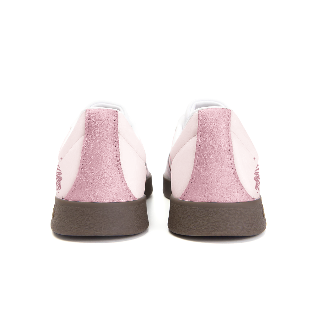 Adidas Neo VL Court 2.0 Slip Resistant Low Top Skateboard Shoes Unisex Pink