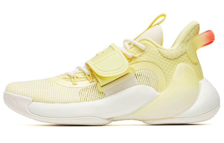 Anta Water Flower 3 Low-Top Performance Basketball Shoes Men's Light Yellow