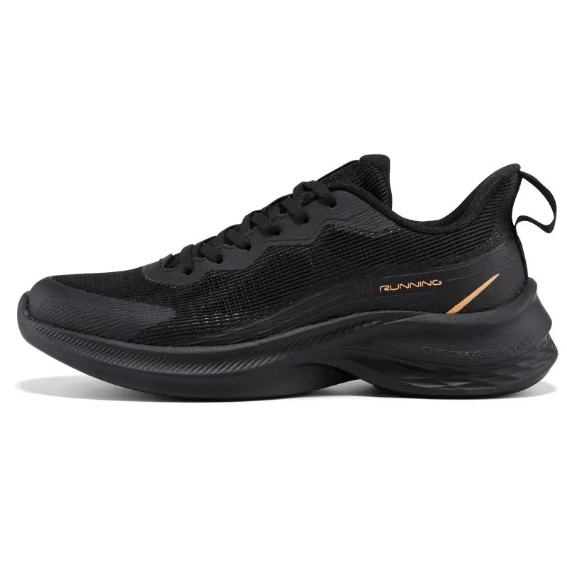 361° Abrasion Resistant Breathable Low Top City Commute Running Shoes Men's Black