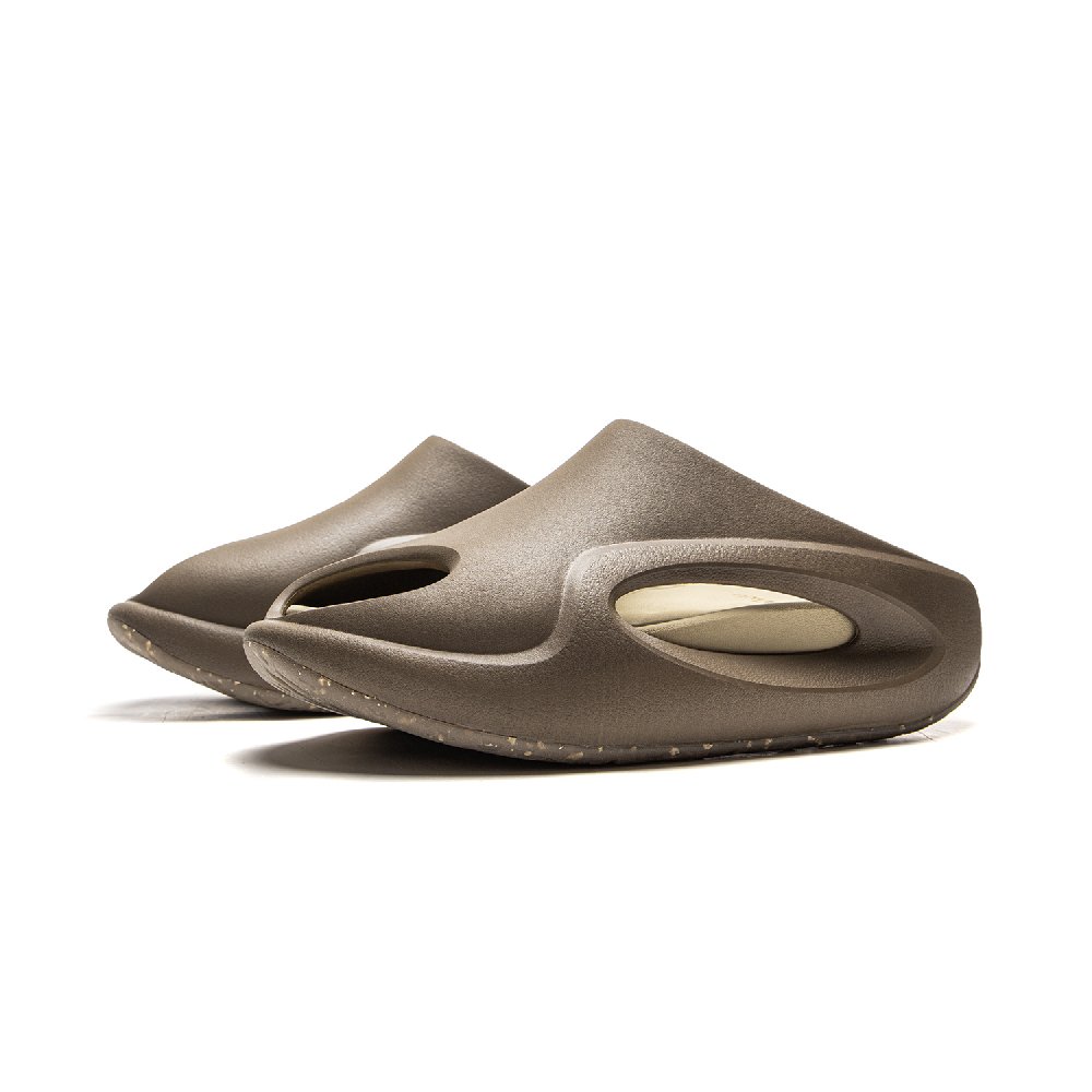 LiNing Cloud Wandering Slay 2.0 Slip Resistant Odor Resistant Abrasion Resistant Slide Slippers Unisex Brown