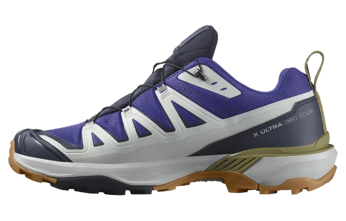 SALOMON X ULTRA 360 Cushioned Slip-Resistant Low-Top Outdoor Shoes Men's Blue Brown купить в интернет-магазине Yoocart с быстрой доставкой по России.