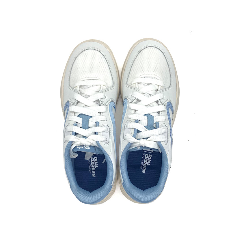 LiNing Slip Resistant, Lightweight, And Breathable Low Top Skateboard Shoes Men's White Gray Blue купить в интернет-магазине Yoocart с быстрой доставкой по России.
