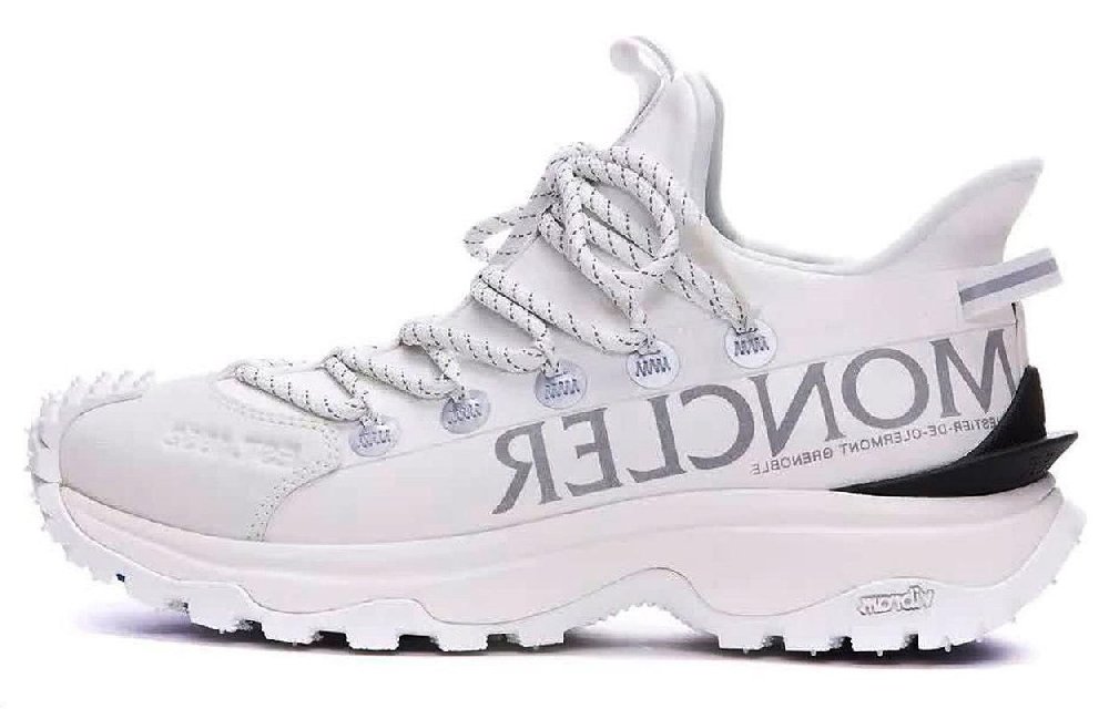 Moncler Lite Low Top Casual Shoes Men's White
