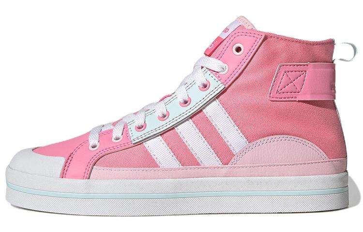 Adidas Neo City Canvas Hi 'Pink' Women's