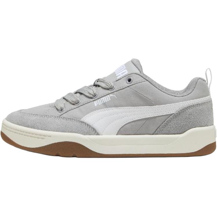 PUMA Park Lifestyle SK8 Abrasion Resistant Low Top Skateboard Shoes Unisex Gray