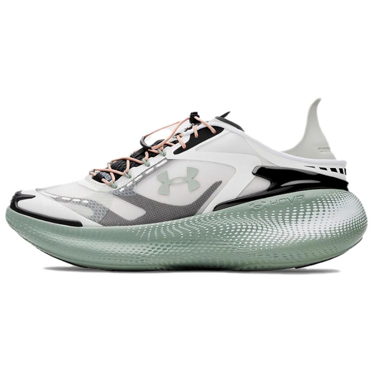 Under Armour Echo Cushioning Abrasion Resistant Breathable Low top Casual Shoes Unisex White
