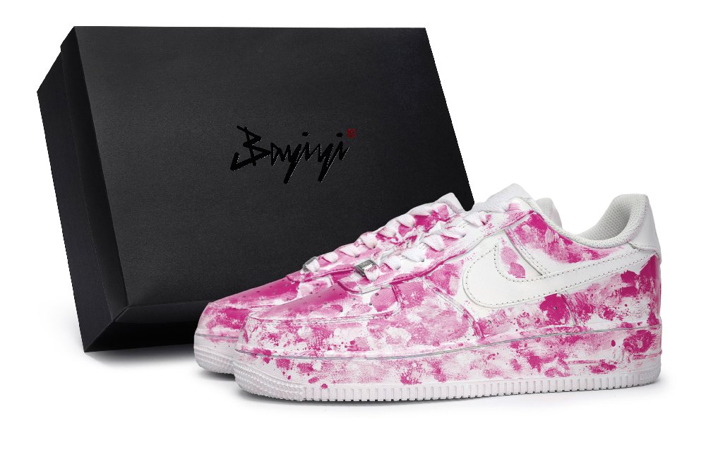 Nike Air Force 1 Skateboard Shoes Unisex Low-Top Barbie Pink