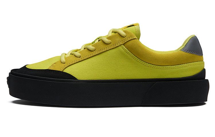 EQLZ EQUALIZER Fault 23 Lo Low-Top Skateboard Shoes Unisex Ocean Yellow
