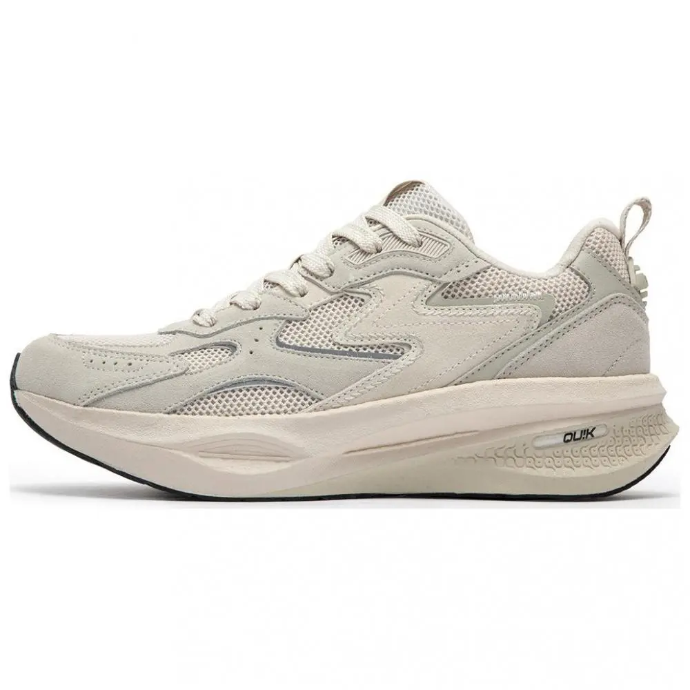 361° Wear-Resistant Slip-Resistant Low-Top Casual Running Shoes Men's Gray