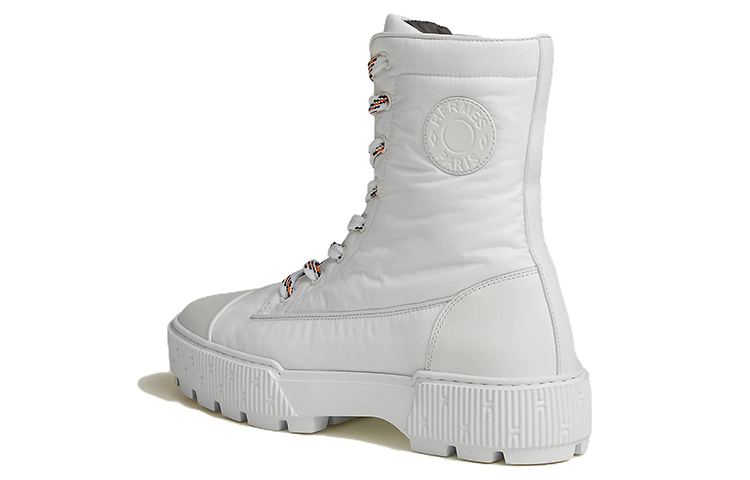 HERMES Ankle Boots Women's White