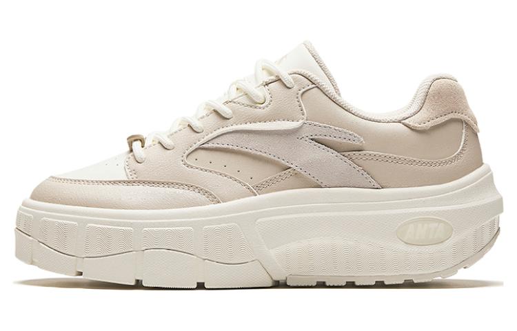 Anta Cushioning Anti-Slip And Wear-Resistant Low-Top Casual Shoes Women's White