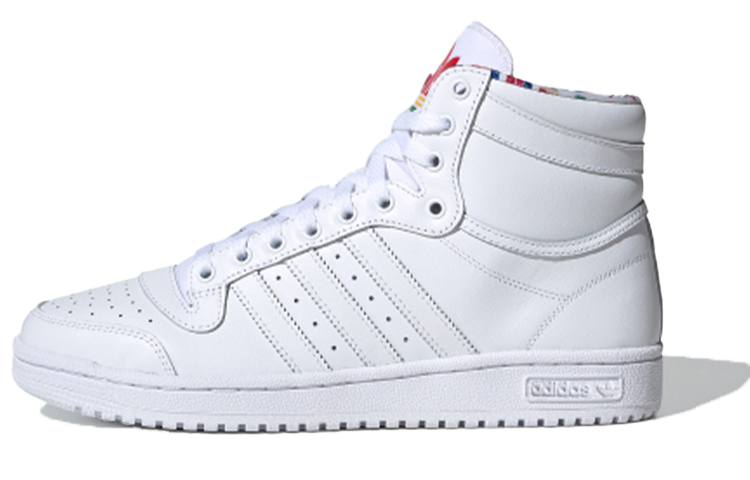 adidas originals Top Ten White