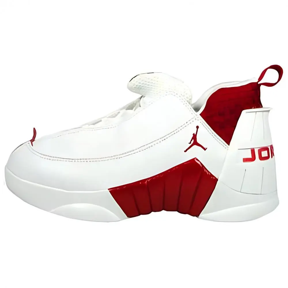 Jordan 15 Og Low White Red