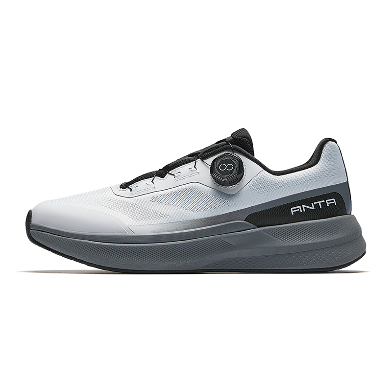 Anta Variety Training Collection Cushioning, Wear Resistant Low Top Training Shoes Men's Gray