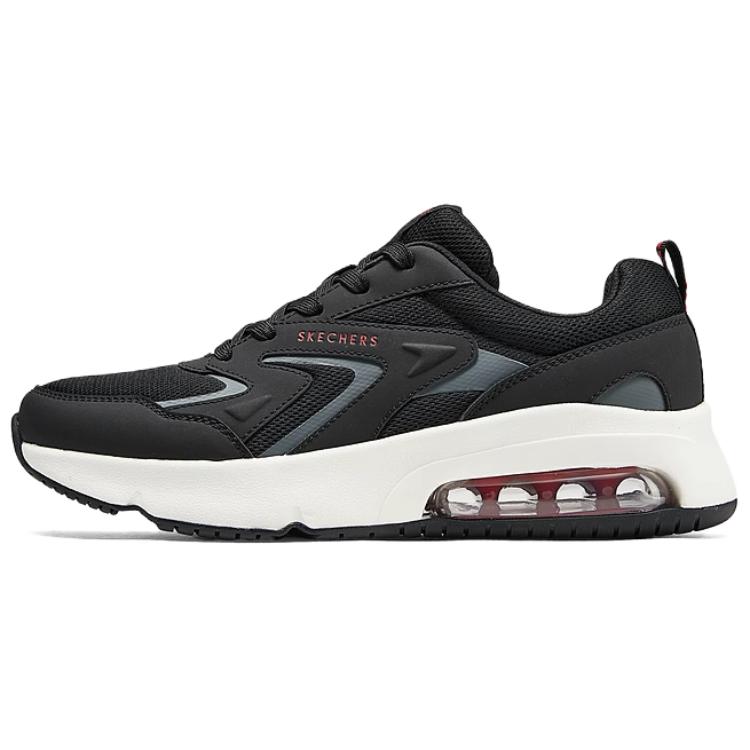 Skechers Uno Wear-Resistant Low-Top Casual Running Shoes Men's Black