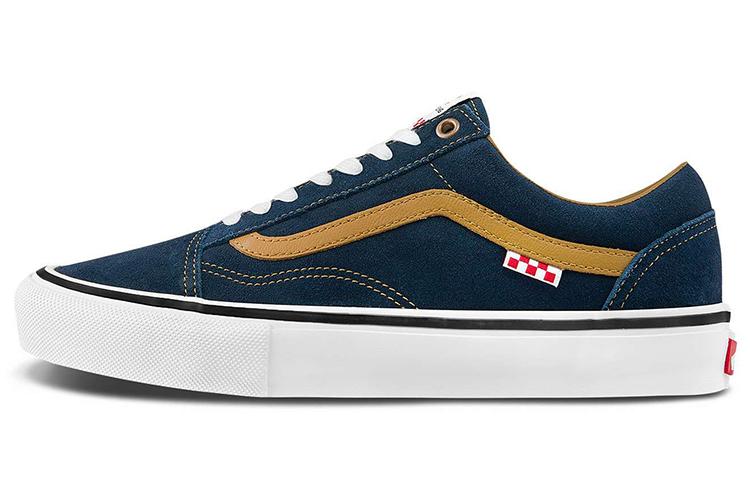 Old Skool Dane Reynolds X Skate Vans 'Navy Golden Brown'