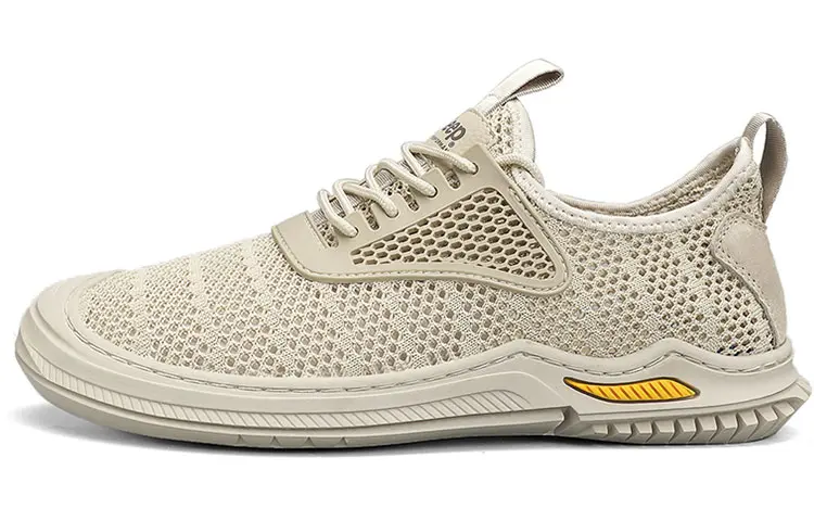 Jeep Low Top Casual Shoes Men's Sand