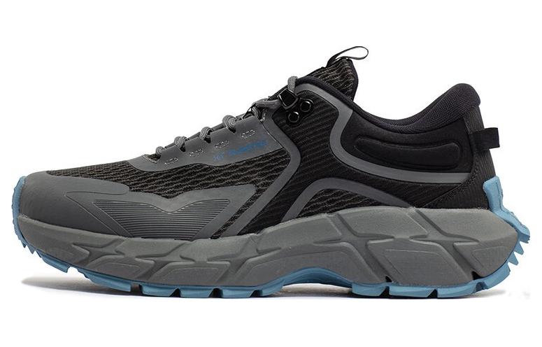 361° Cushioning, Slip Resistant, Abrasion Resistant, Breathable Low Top Outdoor Shoes Men's Black Gray